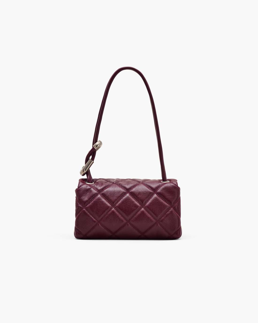 Marc Jacobs Outlet - The Quilted Mini Dual Shoulder Bag Dark Plum