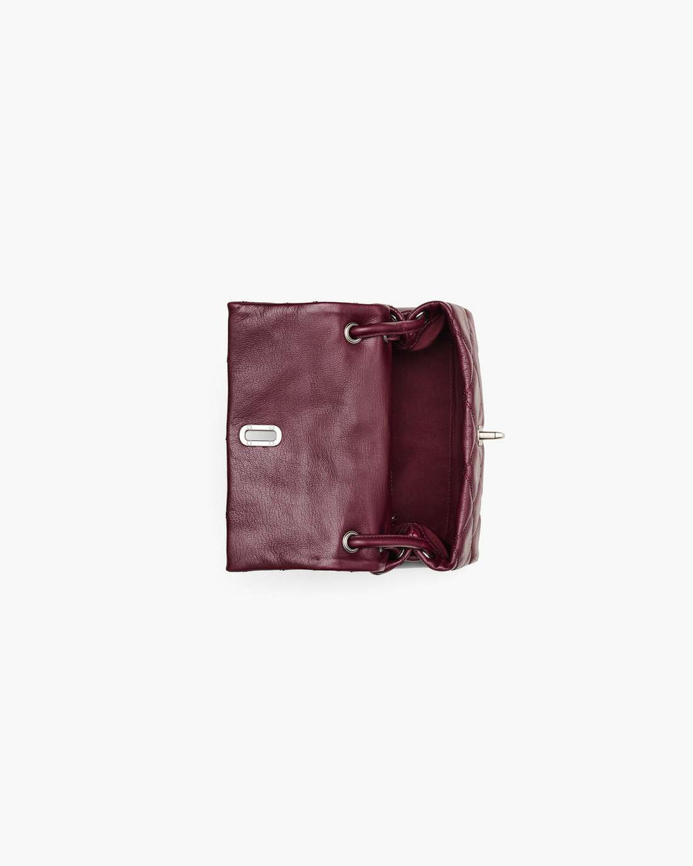 Marc Jacobs Outlet - The Quilted Mini Dual Shoulder Bag Dark Plum