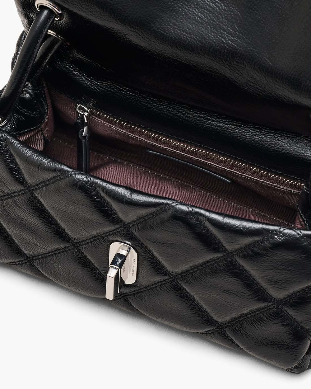Marc Jacobs US - The Quilted Mini Dual Shoulder Bag Black