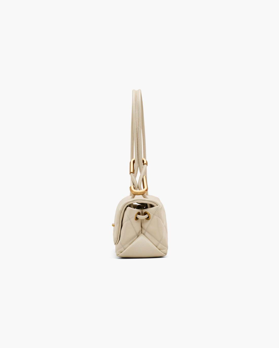 Marc Jacobs New - The Quilted Mini Dual Shoulder Bag Cloud White