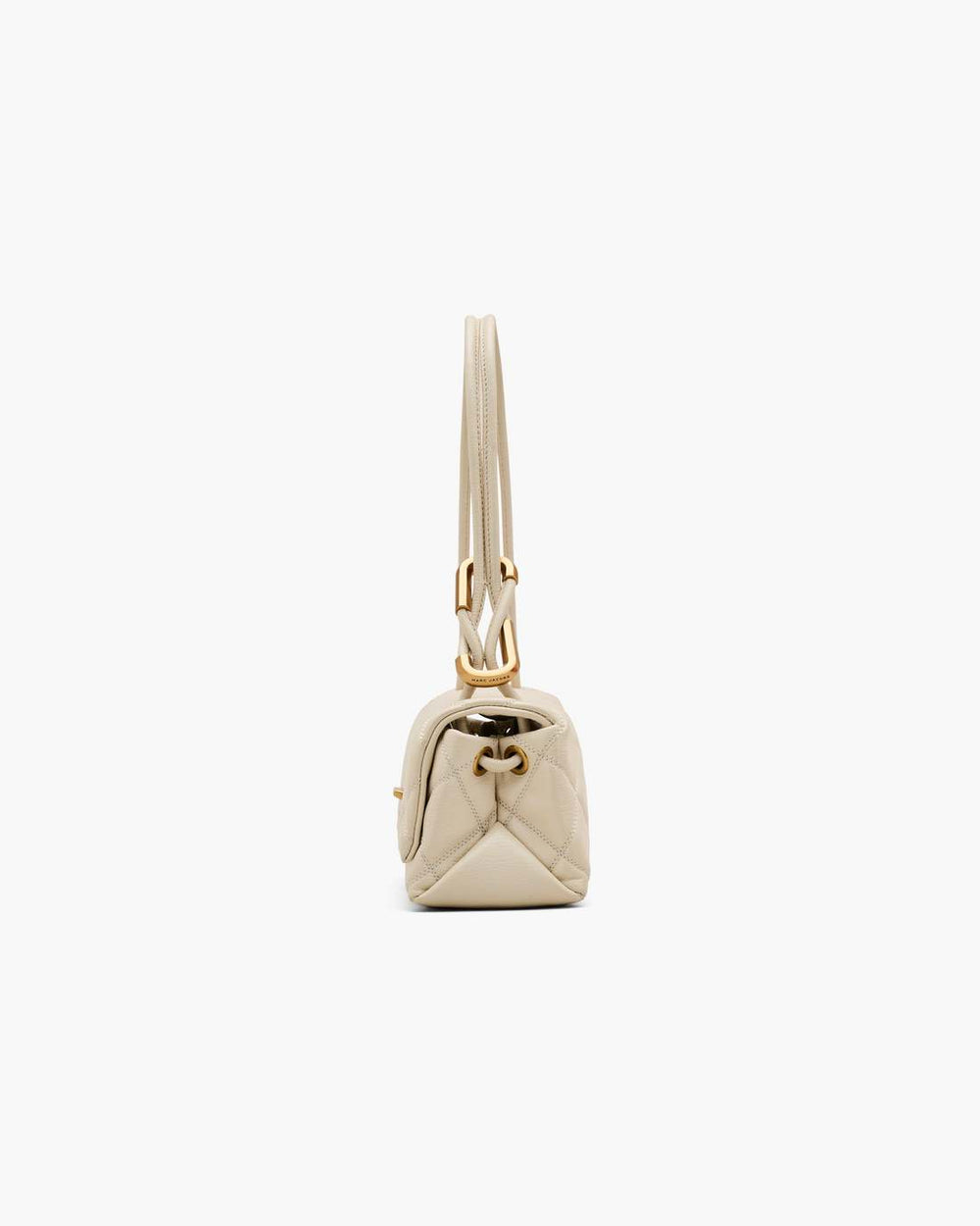 Marc Jacobs New - The Quilted Mini Dual Shoulder Bag Cloud White
