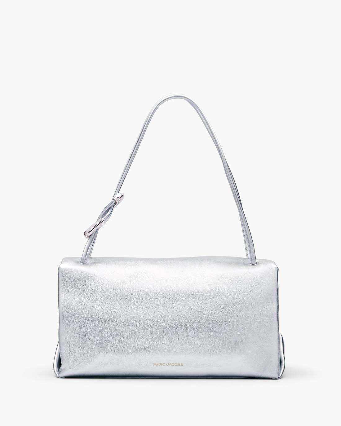 Marc Jacobs Sale - The Metallic Large Dual Bag Silver