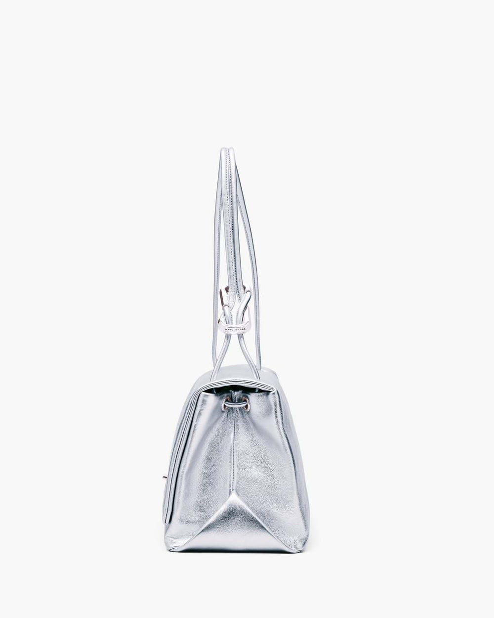 Marc Jacobs Sale - The Metallic Large Dual Bag Silver