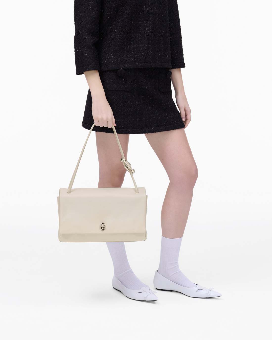 Marc Jacobs For Sale - The Large Dual Bag Cloud White