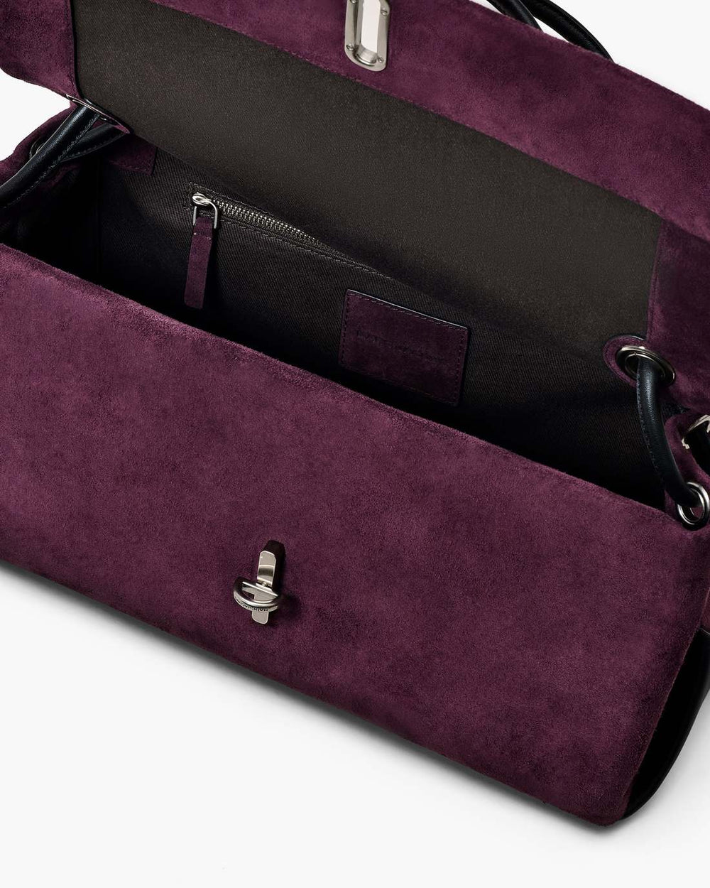 Marc Jacobs Outlet - The Suede Large Dual Dark Plum