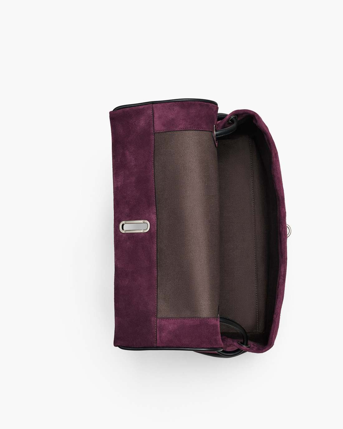 Marc Jacobs Outlet - The Suede Large Dual Dark Plum