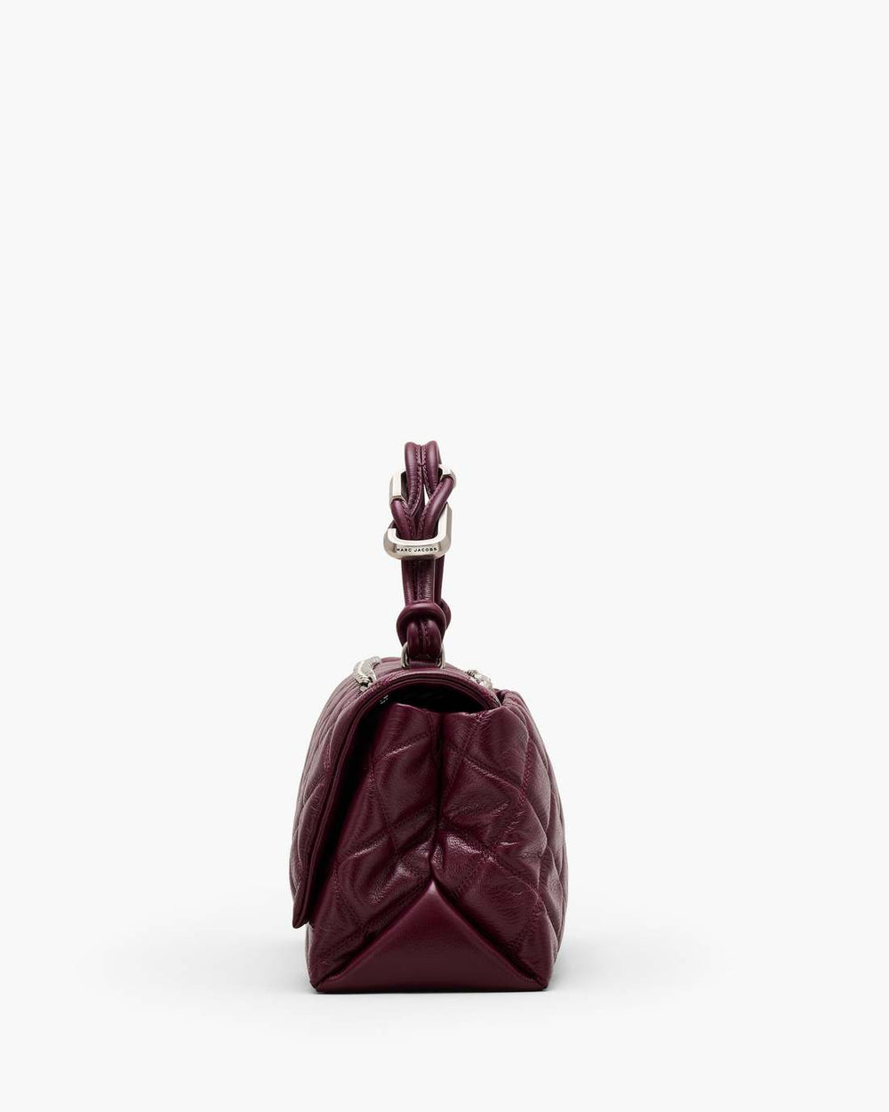Marc Jacobs US - The Quilted Dual Convertible Shoulder Bag Dark Plum