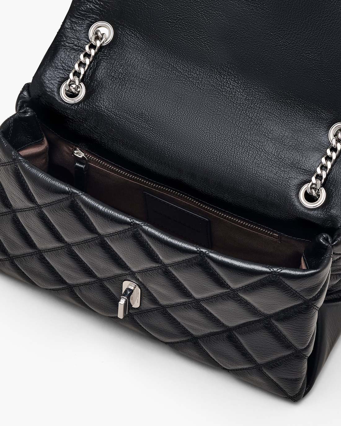 Marc Jacobs New - The Quilted Dual Convertible Shoulder Bag Black