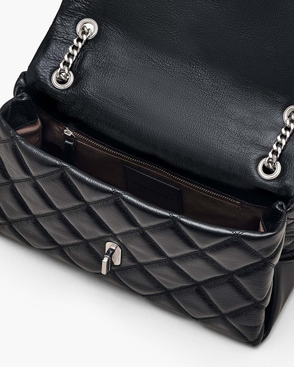Marc Jacobs New - The Quilted Dual Convertible Shoulder Bag Black