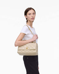Marc Jacobs Online - The Quilted Dual Convertible Shoulder Bag Cloud White