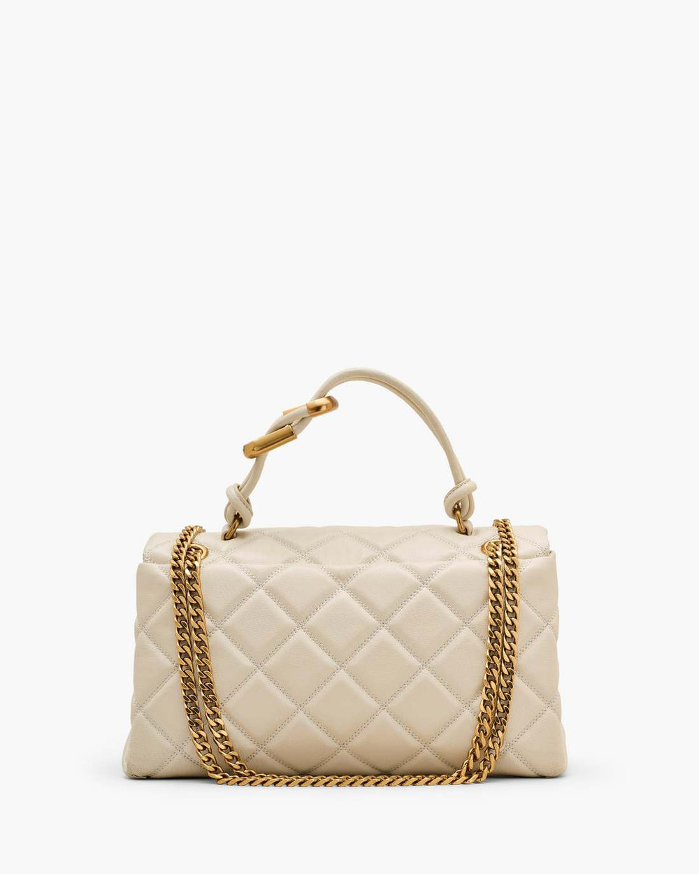 Marc Jacobs Online - The Quilted Dual Convertible Shoulder Bag Cloud White