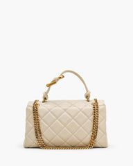 Marc Jacobs Online - The Quilted Dual Convertible Shoulder Bag Cloud White