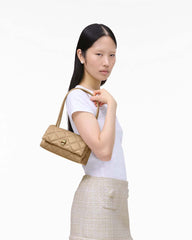 Marc Jacobs Sale - The Quilted Mini Dual Shoulder Bag Camel