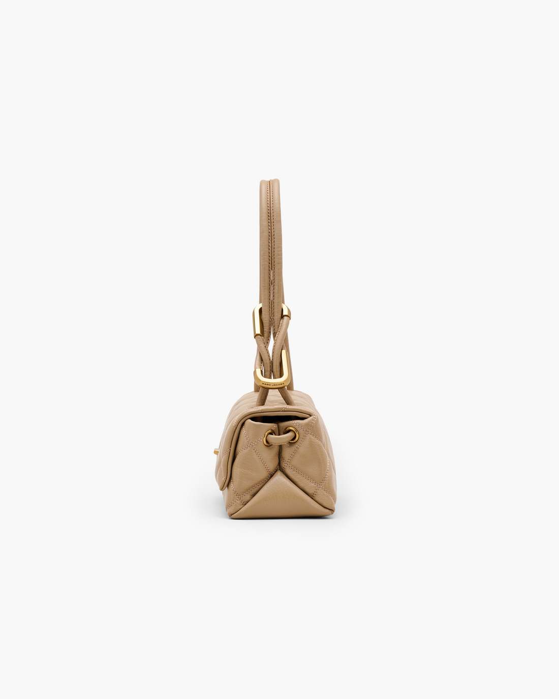 Marc Jacobs Sale - The Quilted Mini Dual Shoulder Bag Camel