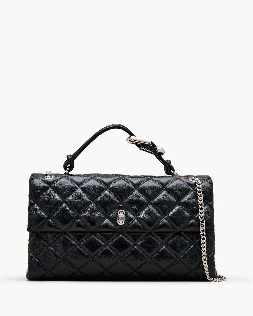 Marc Jacobs US - The Quilted XL Dual Convertible Shoulder Bag Black