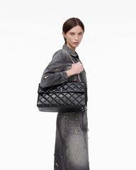 Marc Jacobs US - The Quilted XL Dual Convertible Shoulder Bag Black