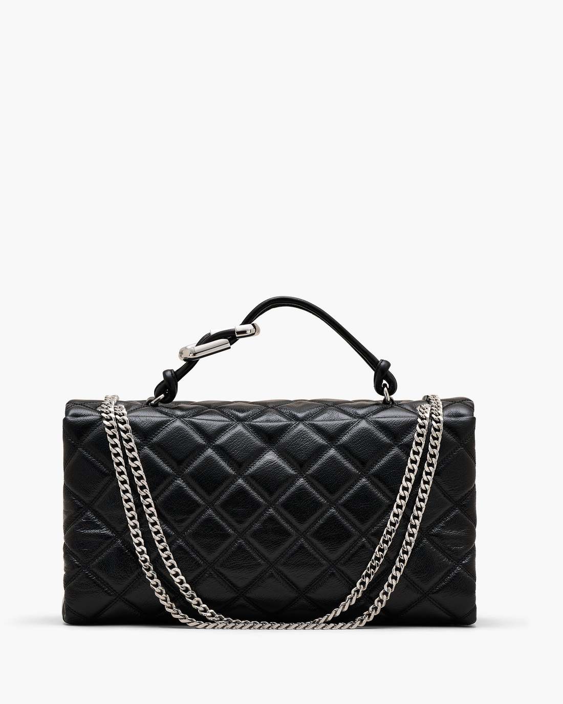 Marc Jacobs US - The Quilted XL Dual Convertible Shoulder Bag Black