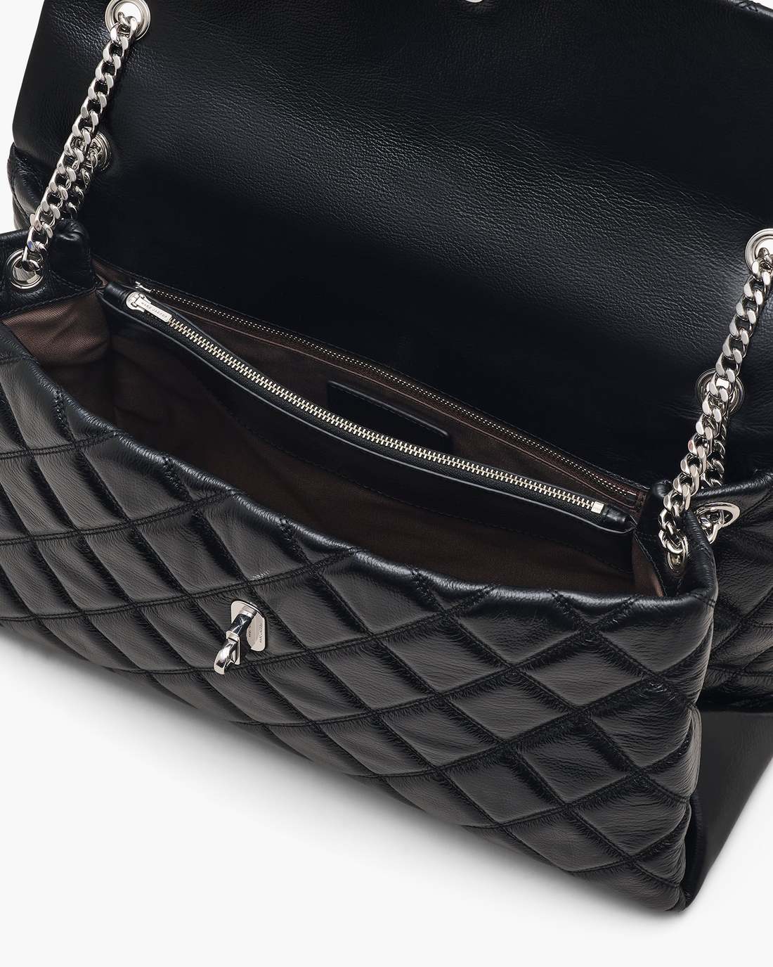 Marc Jacobs US - The Quilted XL Dual Convertible Shoulder Bag Black