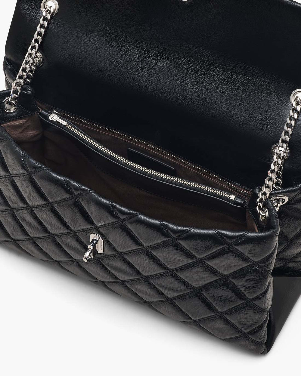 Marc Jacobs US - The Quilted XL Dual Convertible Shoulder Bag Black