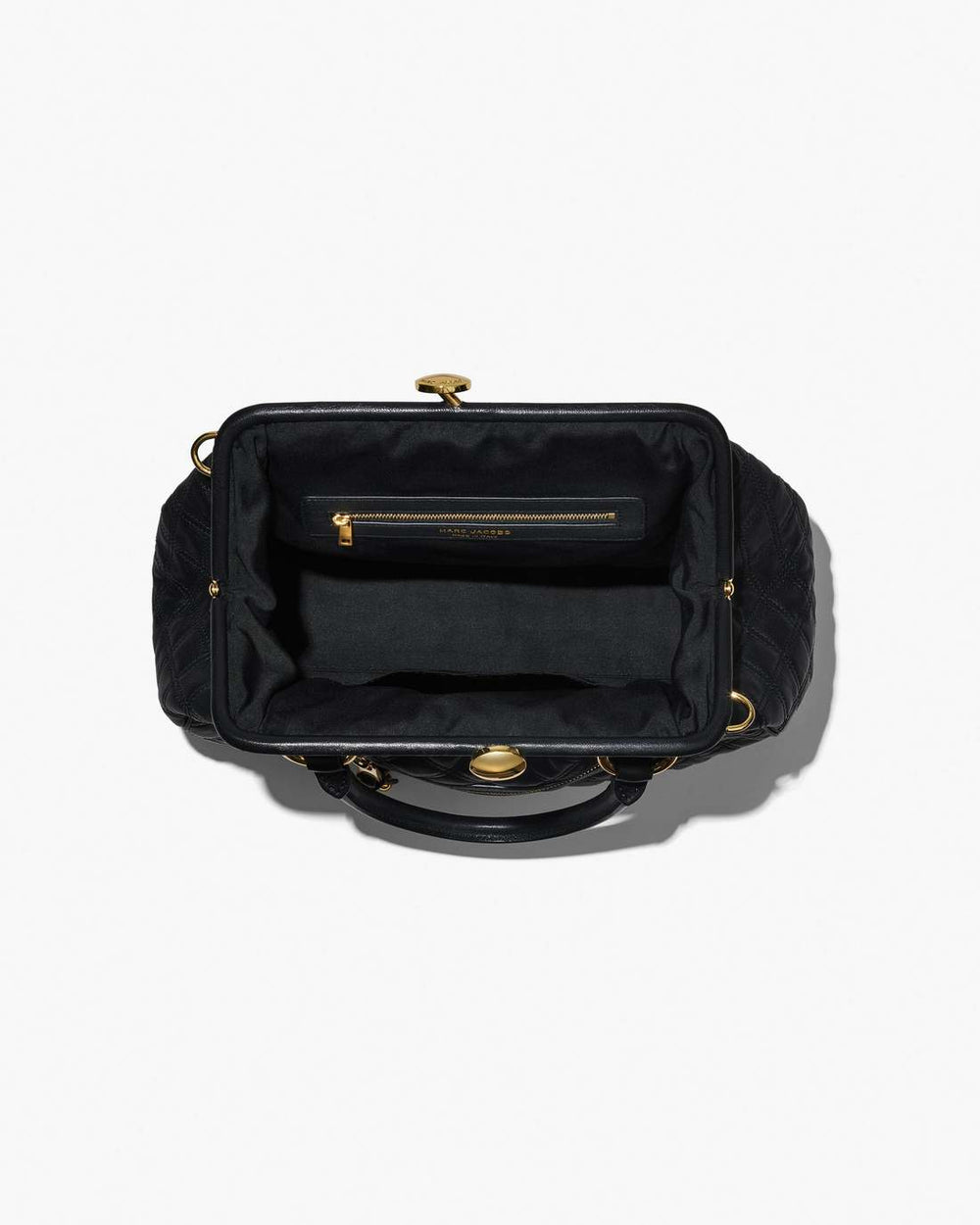 Marc Jacobs Online - Re-Edition Quilted Leather Stam Bag Black