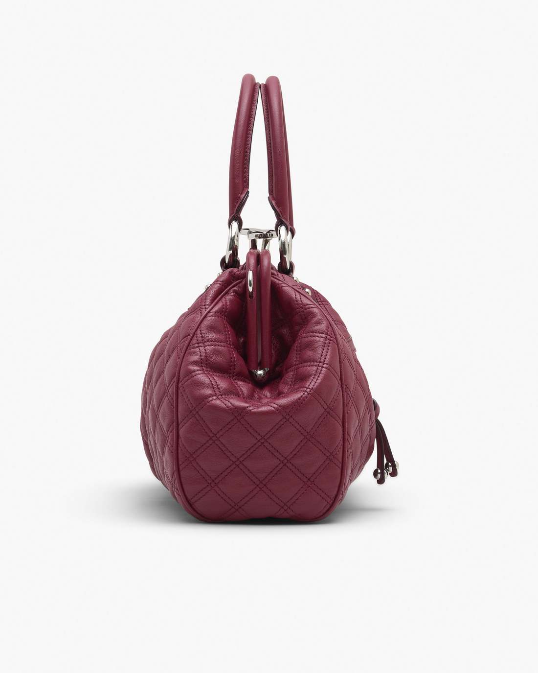 Marc Jacobs Sale - Re-Edition Quilted Leather Stam Bag Cherry