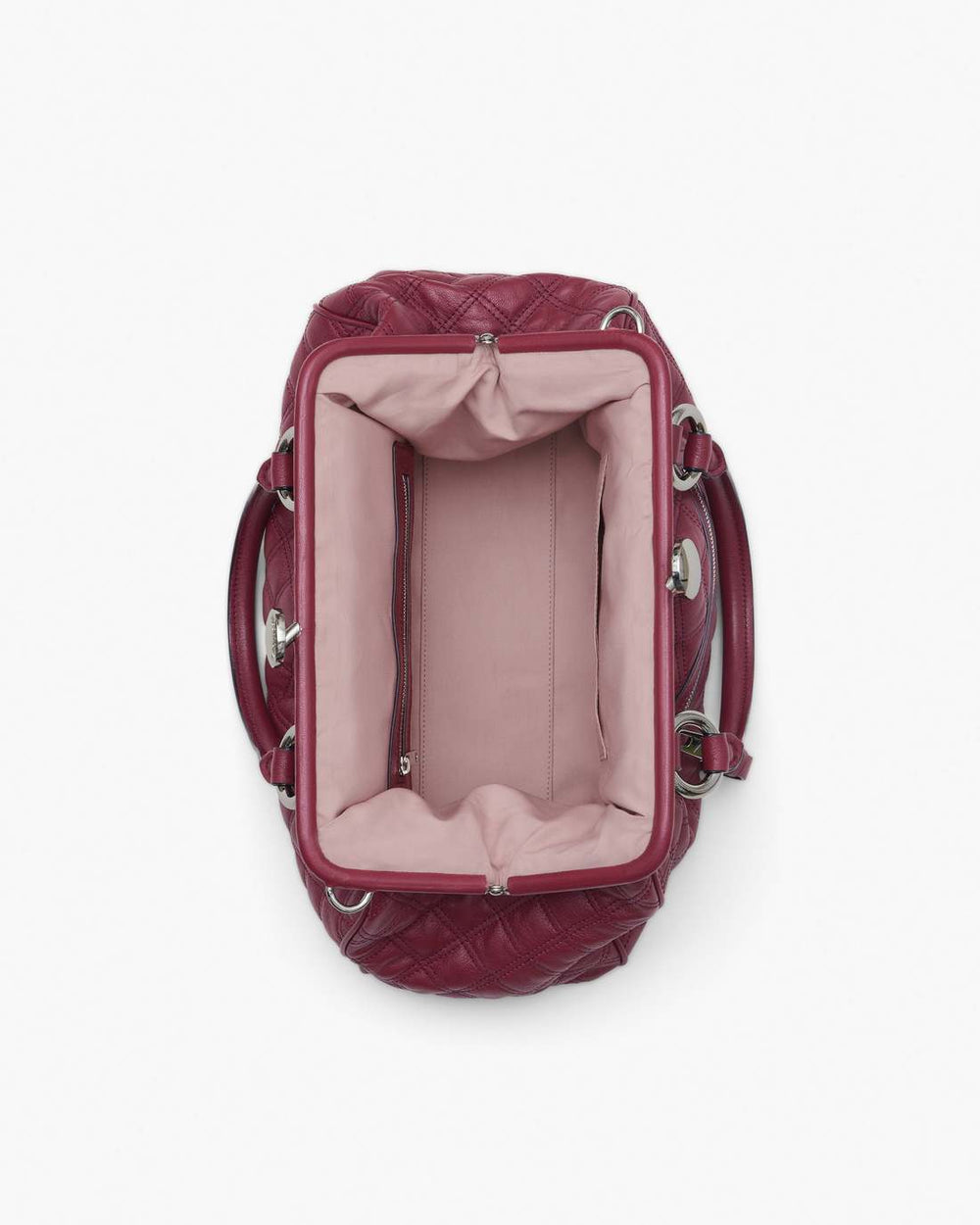 Marc Jacobs Sale - Re-Edition Quilted Leather Stam Bag Cherry