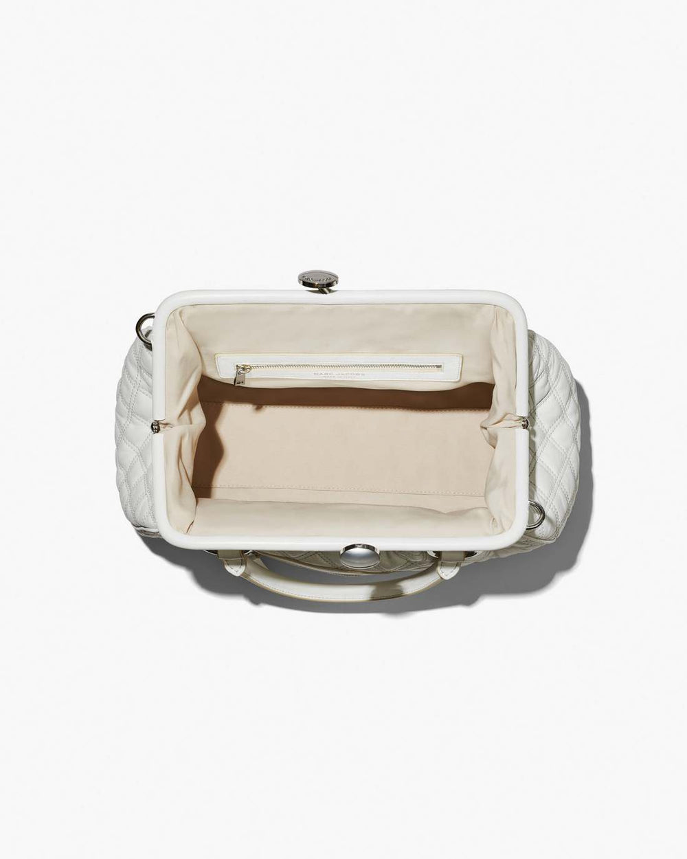 Marc Jacobs Discount - Re-Edition Quilted Leather Stam Bag Cloud White