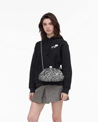 Marc Jacobs New - The Sequin Glam Small Clutch Silver