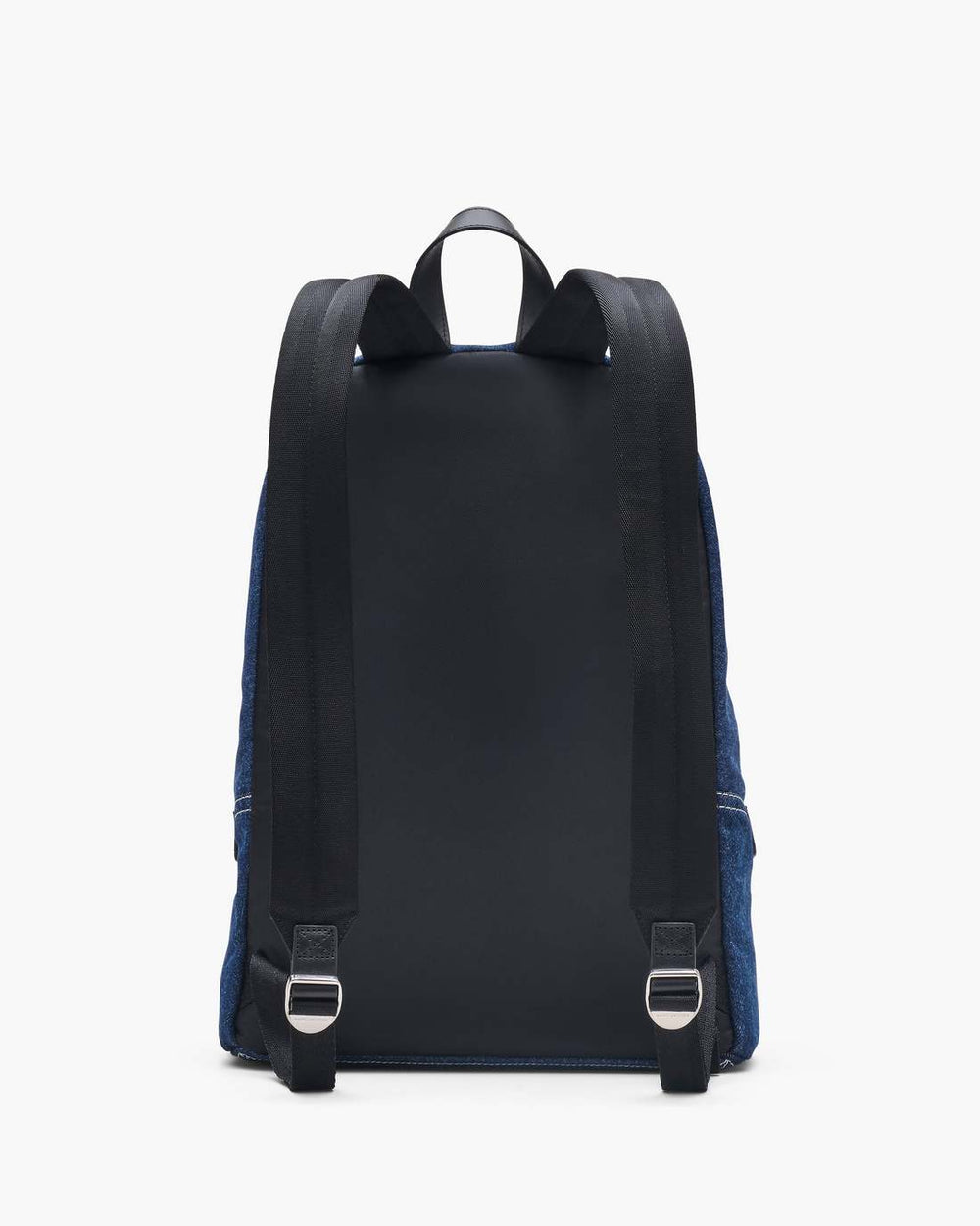 Marc Jacobs Discount - The Biker Colorblock Denim Large Backpack Indigo Multi