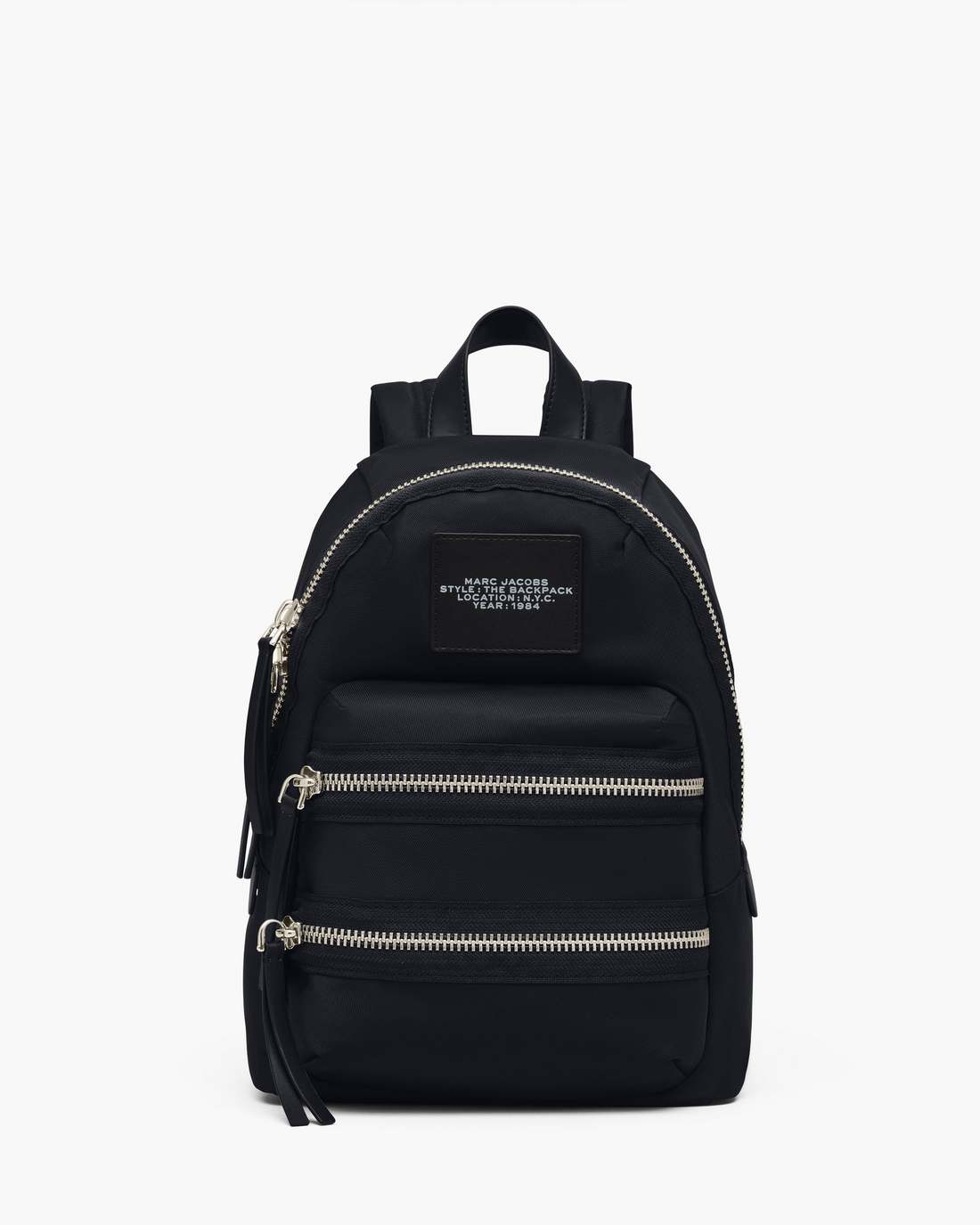 Marc Jacobs US - The Biker Nylon Medium Backpack Black