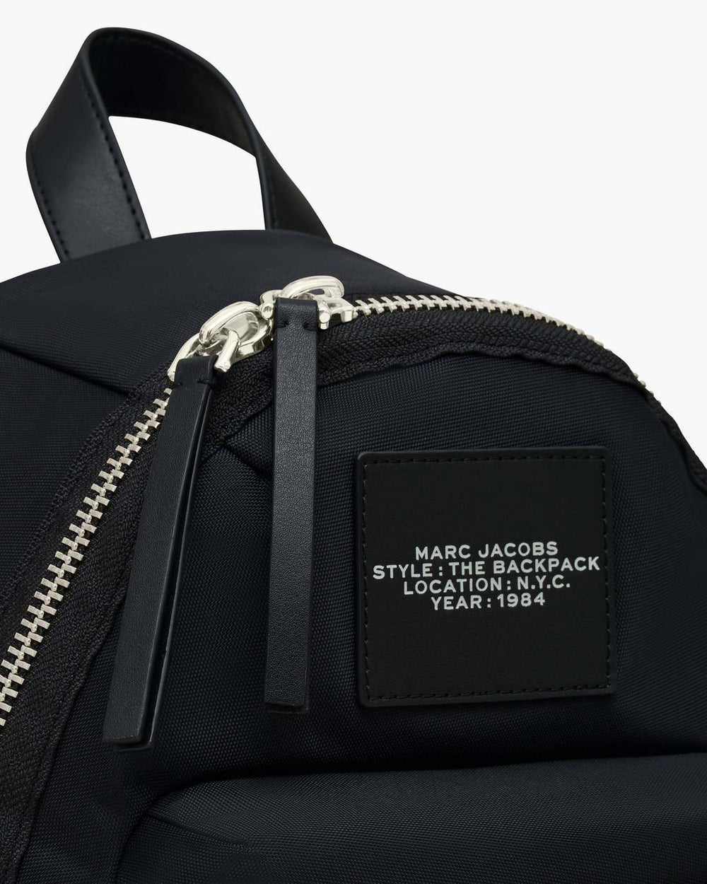 Marc Jacobs US - The Biker Nylon Medium Backpack Black