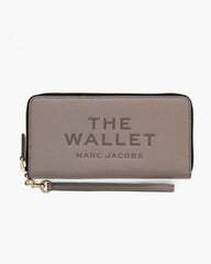Marc Jacobs For Sale - The Leather Continental Wallet Cement