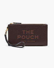 Marc Jacobs New - The Leather Pouch Ganache