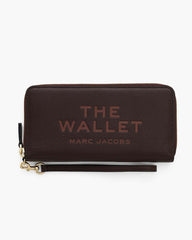 Marc Jacobs Online - The Leather Continental Wallet Ganache