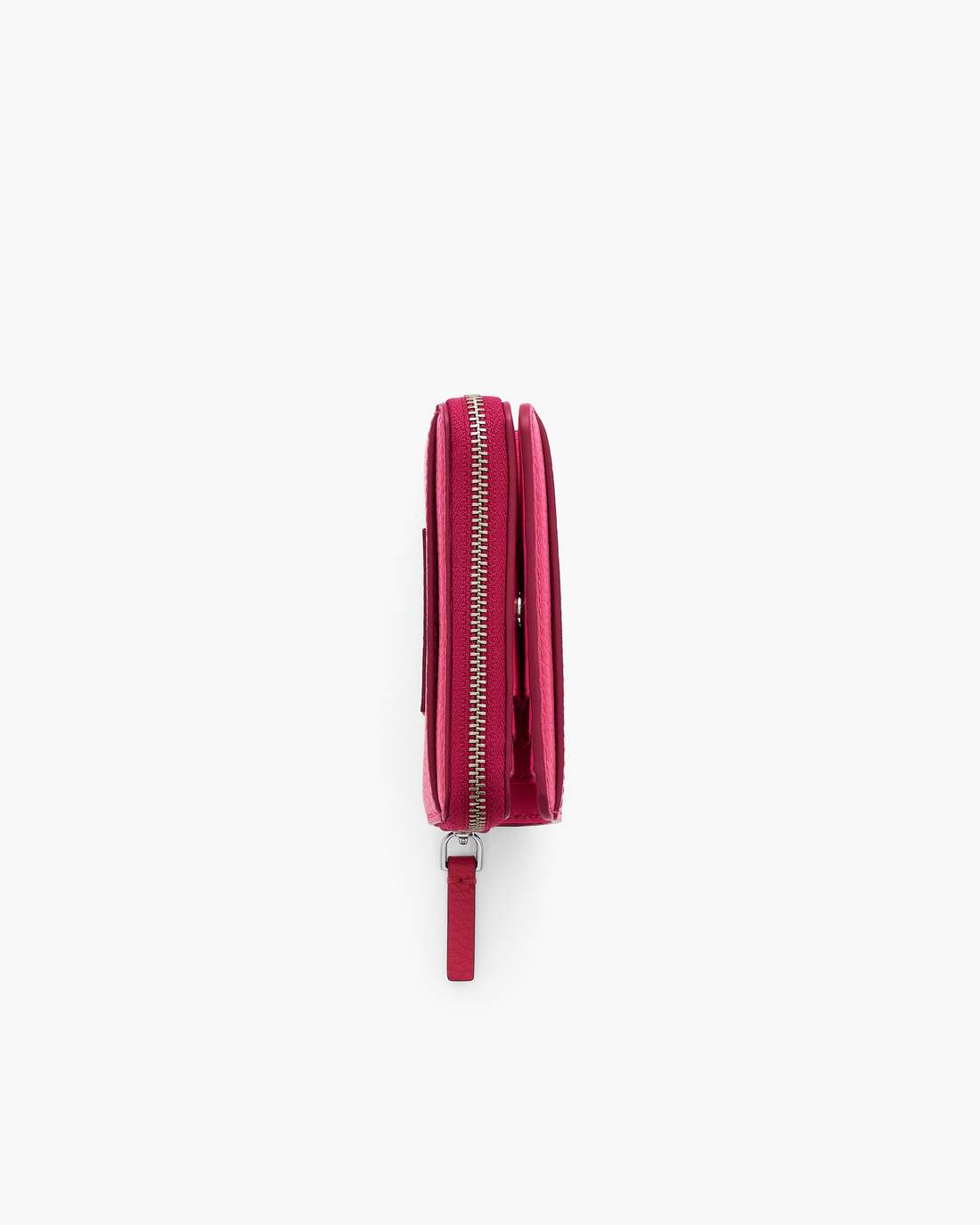 Marc Jacobs New - The Leather Mini Compact Wallet Raspberry Pink