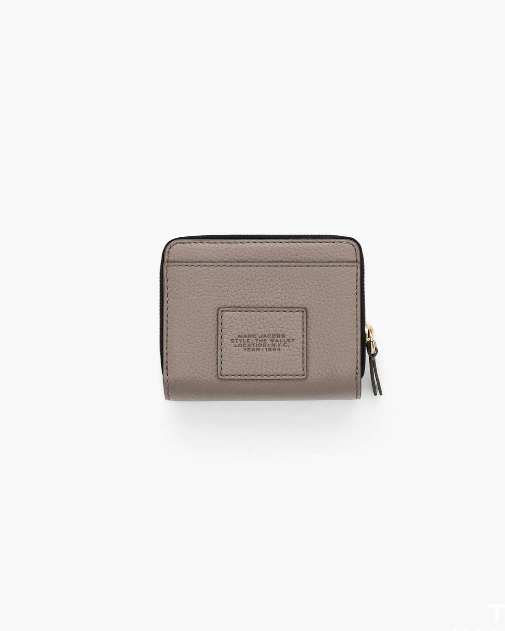Marc Jacobs Online - The Leather Mini Compact Wallet Cement