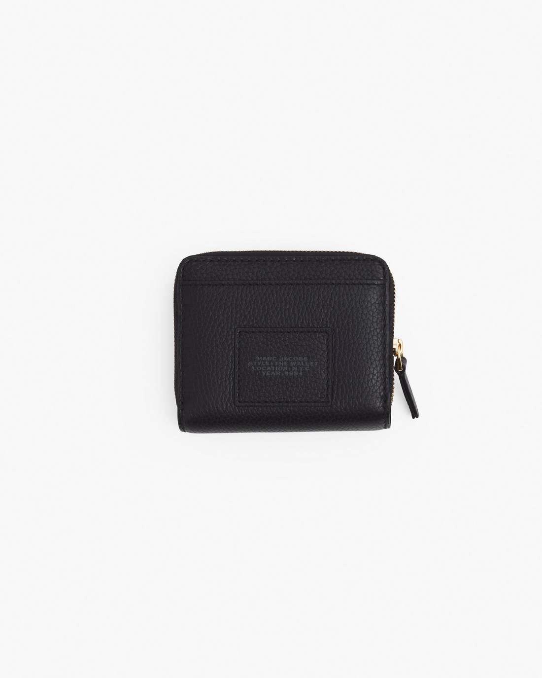 Marc Jacobs Sale - The Leather Mini Compact Wallet Black
