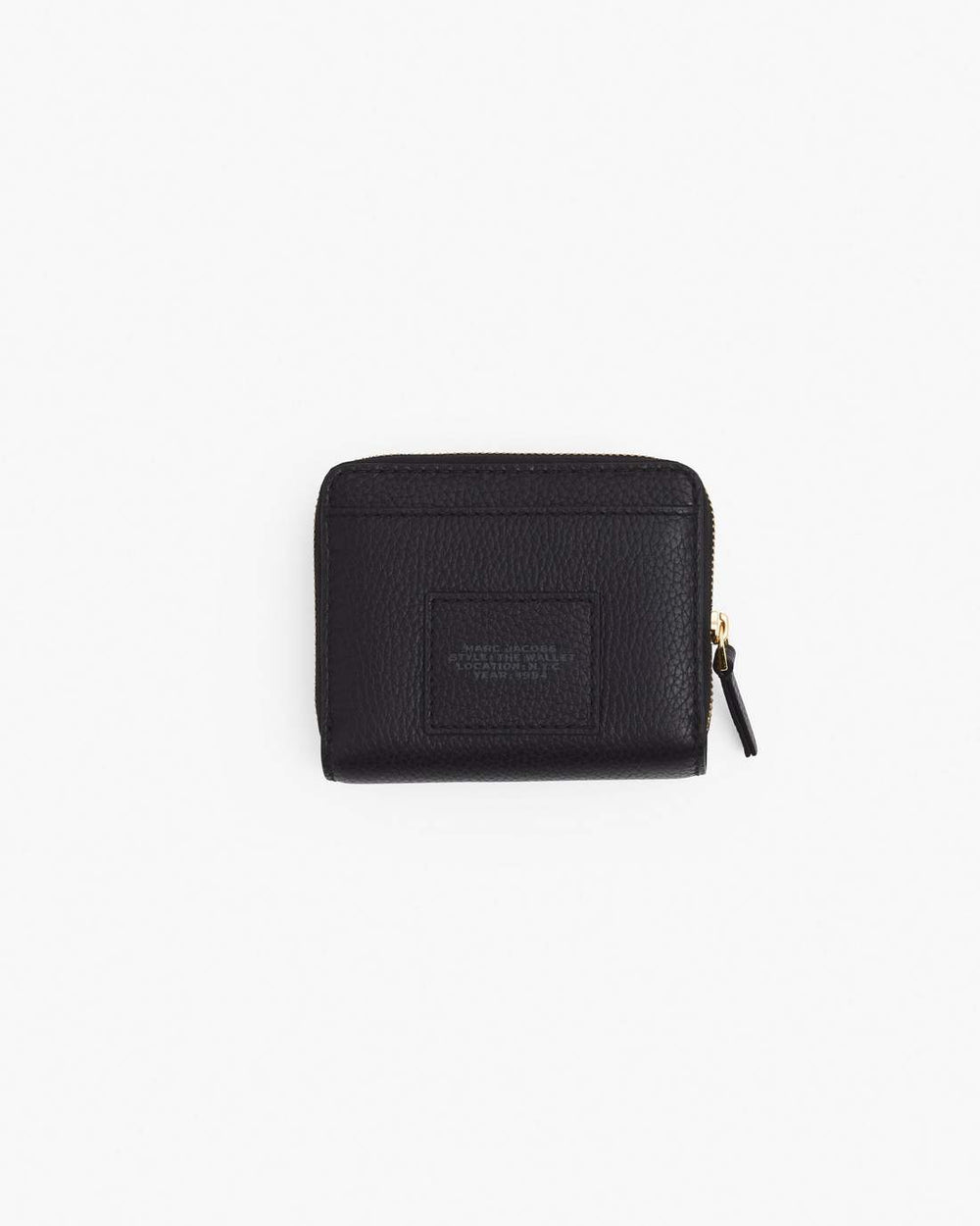 Marc Jacobs Sale - The Leather Mini Compact Wallet Black