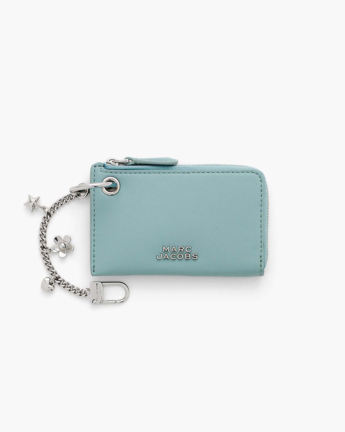 Marc Jacobs Outlet - The Everyday Top Zip Charm Wallet Sky Blue