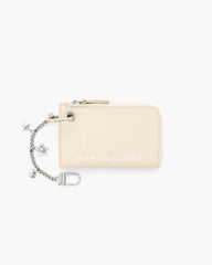 Marc Jacobs US - The Top Zip Charm Wallet Cloud White