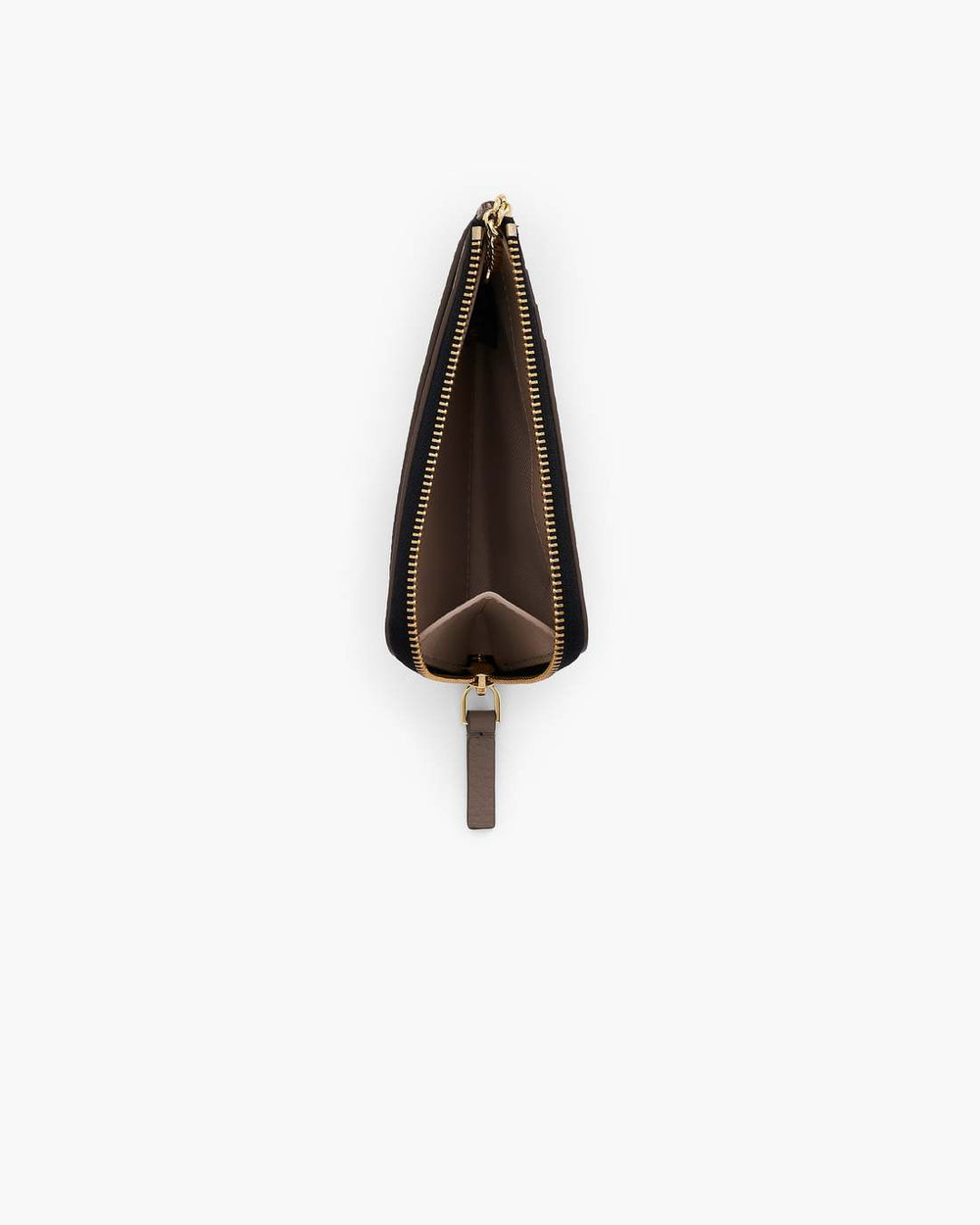 Marc Jacobs New - The Leather Top Zip Multi Wallet Cement