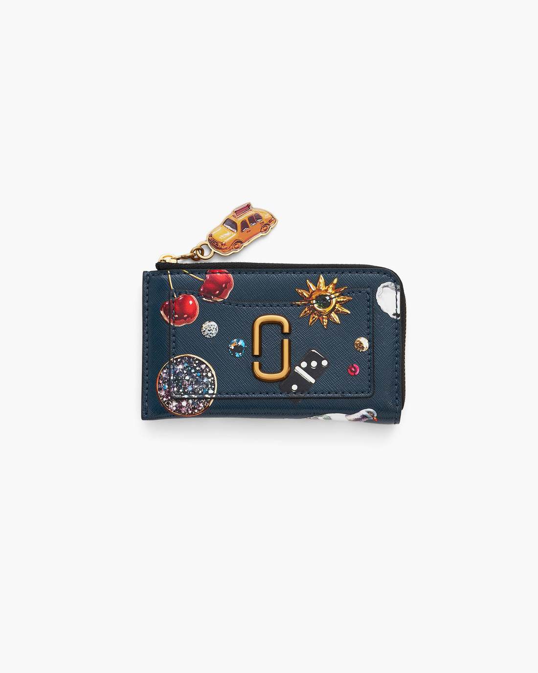 Marc Jacobs Online - The Trinket Utility Snapshot Top Zip Multi Wallet Navy Multi