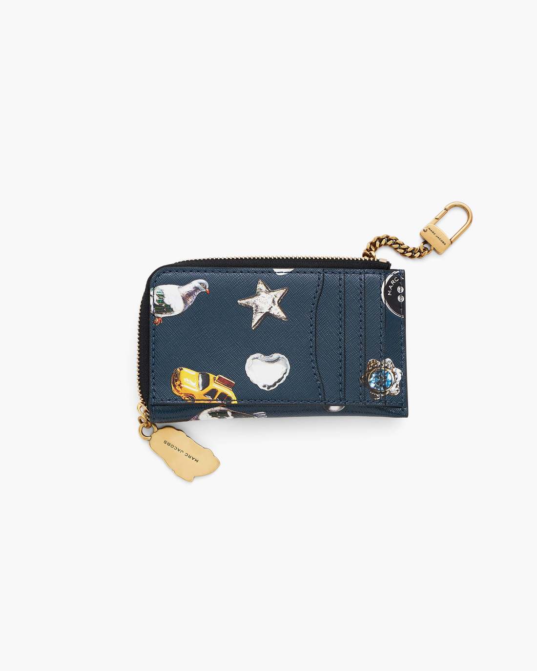 Marc Jacobs Online - The Trinket Utility Snapshot Top Zip Multi Wallet Navy Multi