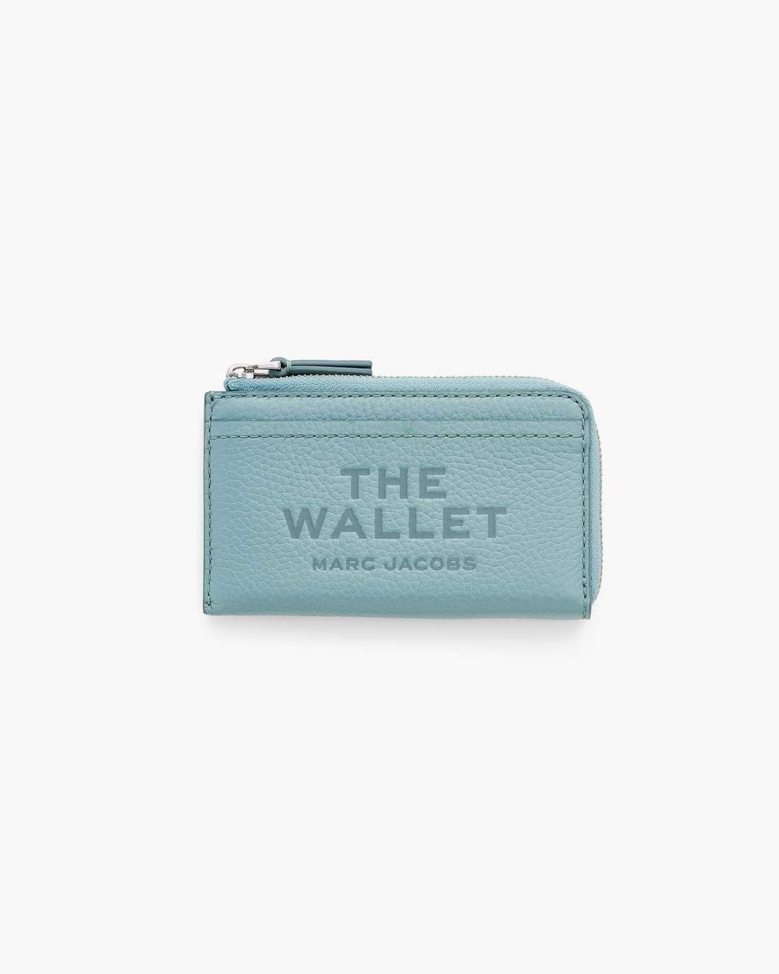 Marc Jacobs Sale - The Leather Top Zip Multi Wallet Sky Blue