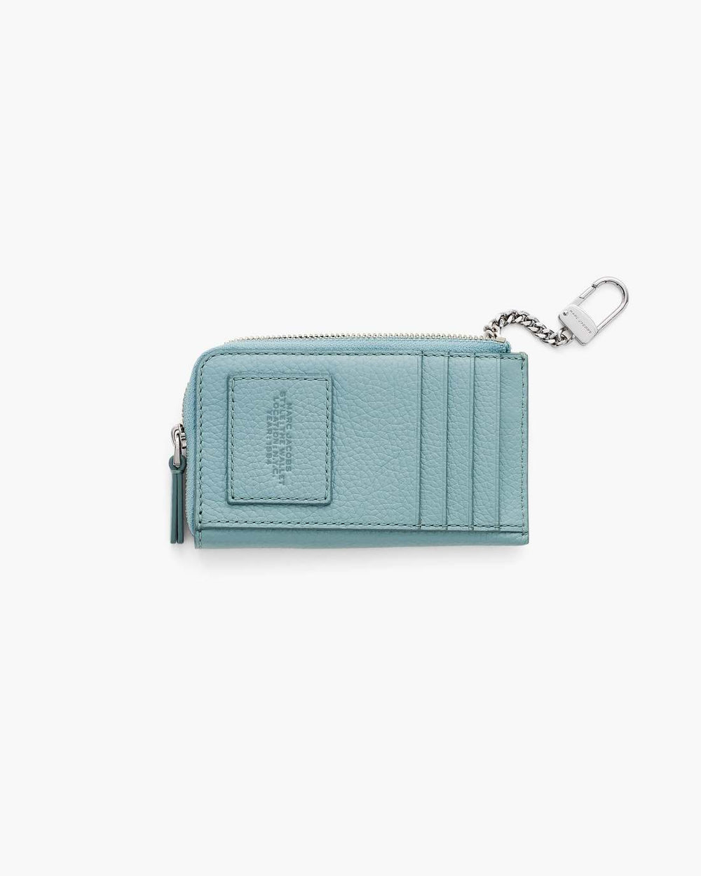 Marc Jacobs Sale - The Leather Top Zip Multi Wallet Sky Blue
