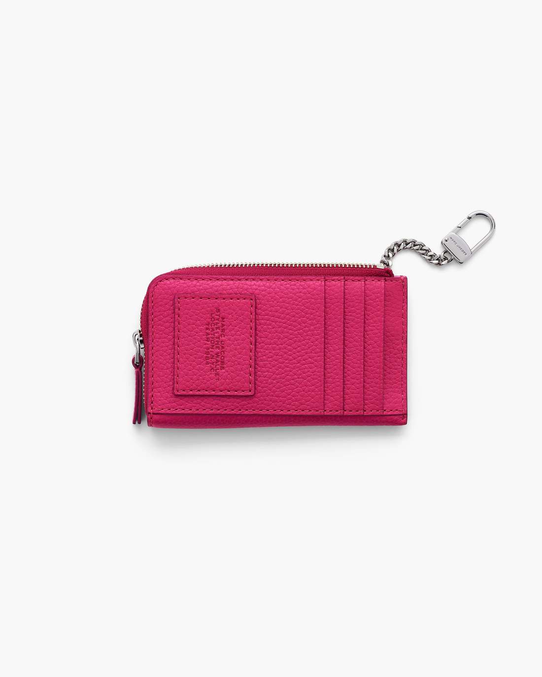 Marc Jacobs Discount - The Leather Top Zip Multi Wallet Raspberry Pink