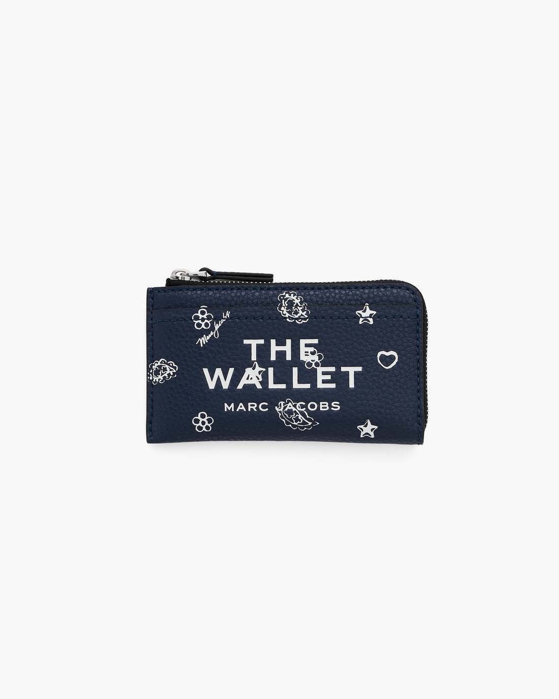 Marc Jacobs US - The Bandana Top Zip Multi Wallet Navy Multi