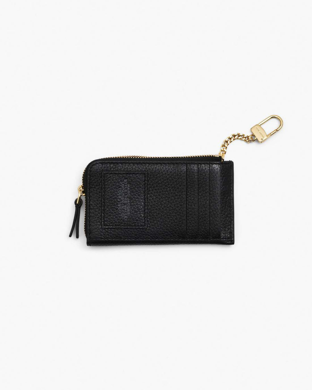 Marc Jacobs New - The Leather Top Zip Multi Wallet Black