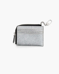 Marc Jacobs Online - The Coated Glitter Everyday Top Zip Wallet Silver