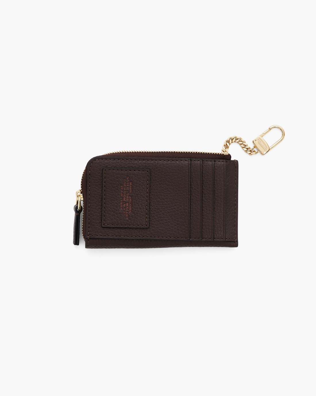 Marc Jacobs Discount - The Leather Top Zip Multi Wallet Ganache